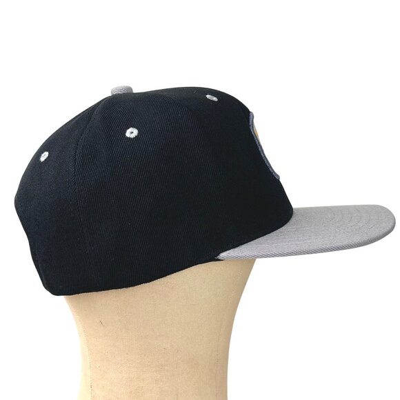 Pittsburgh Steelers NFL Snapback Hat Black & Gray Adjustable Cap Fan Gear Unisex - Picture 7 of 7